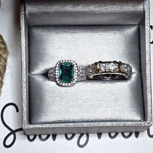 Silver Rings Set Of 2